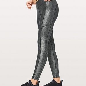 Lululemon Speed Up tights metallic sheen NWT, 6